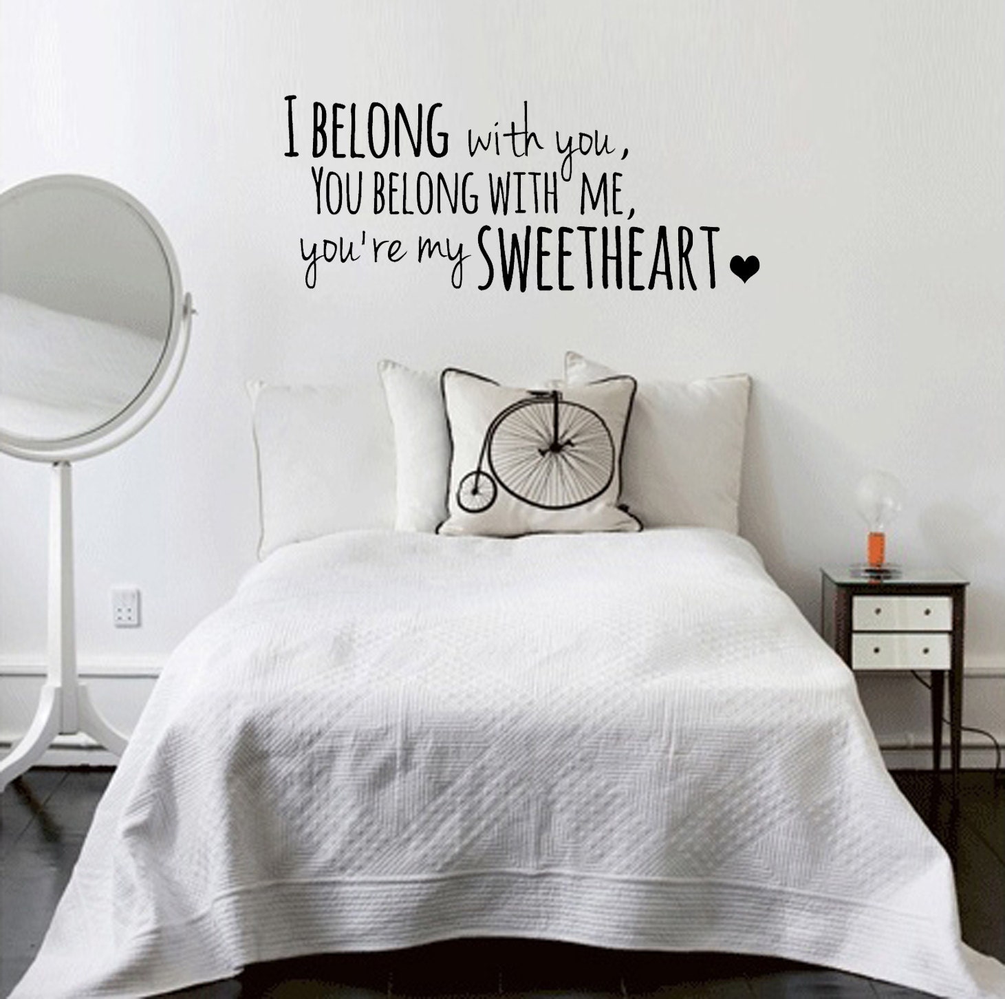THE LUMINEERS 'Ho Hey' Lyrics Large Bespoke Wall by WallAffection