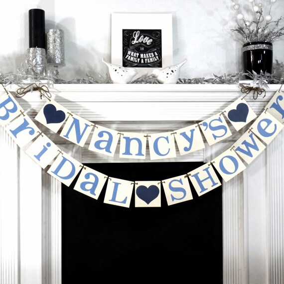 Bridal Shower Banner and Custom Name / Bride to Be by BannerCheer