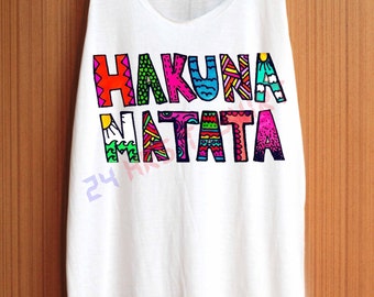 hakuna matata shirt etsy