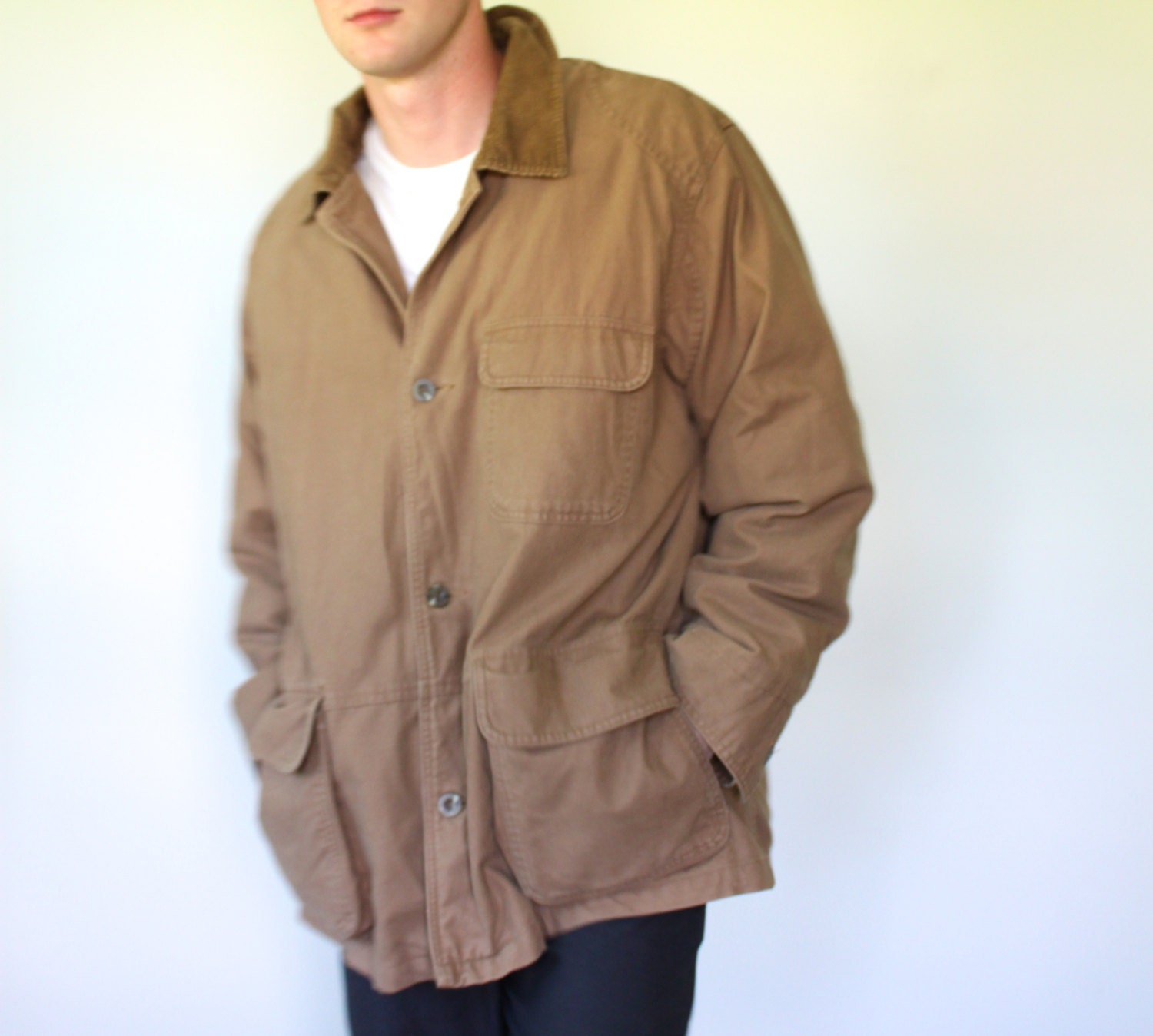 vintage barn coat. Medium Large. 1980s by