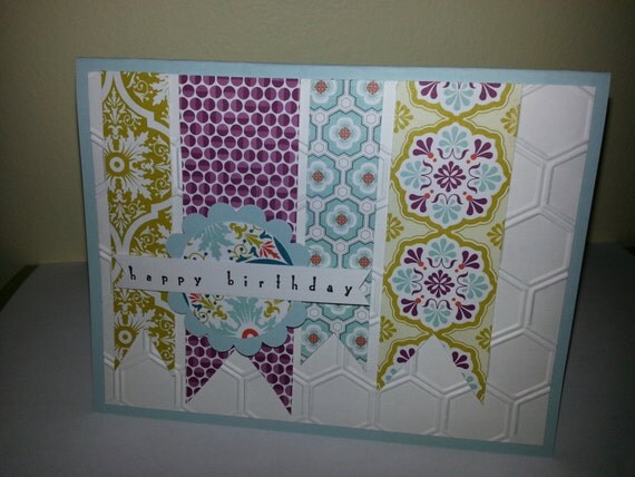 Handmade Birthday card Greeting card Il_570xn
