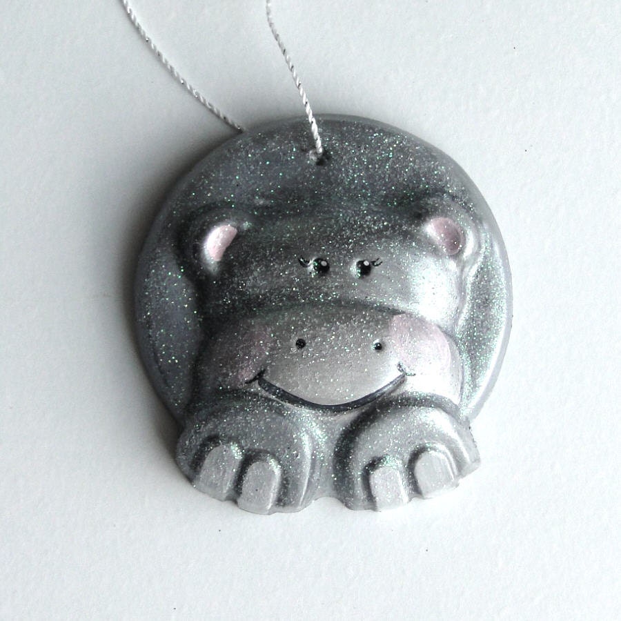 items similar to hippo christmas ornaments party favor by items similar to hippo christmas ornaments party favor by