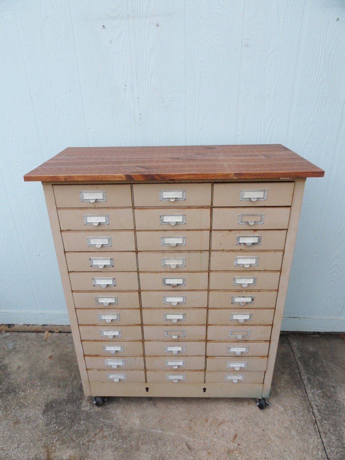 Vintage Industrial Storage 33 Drawers by