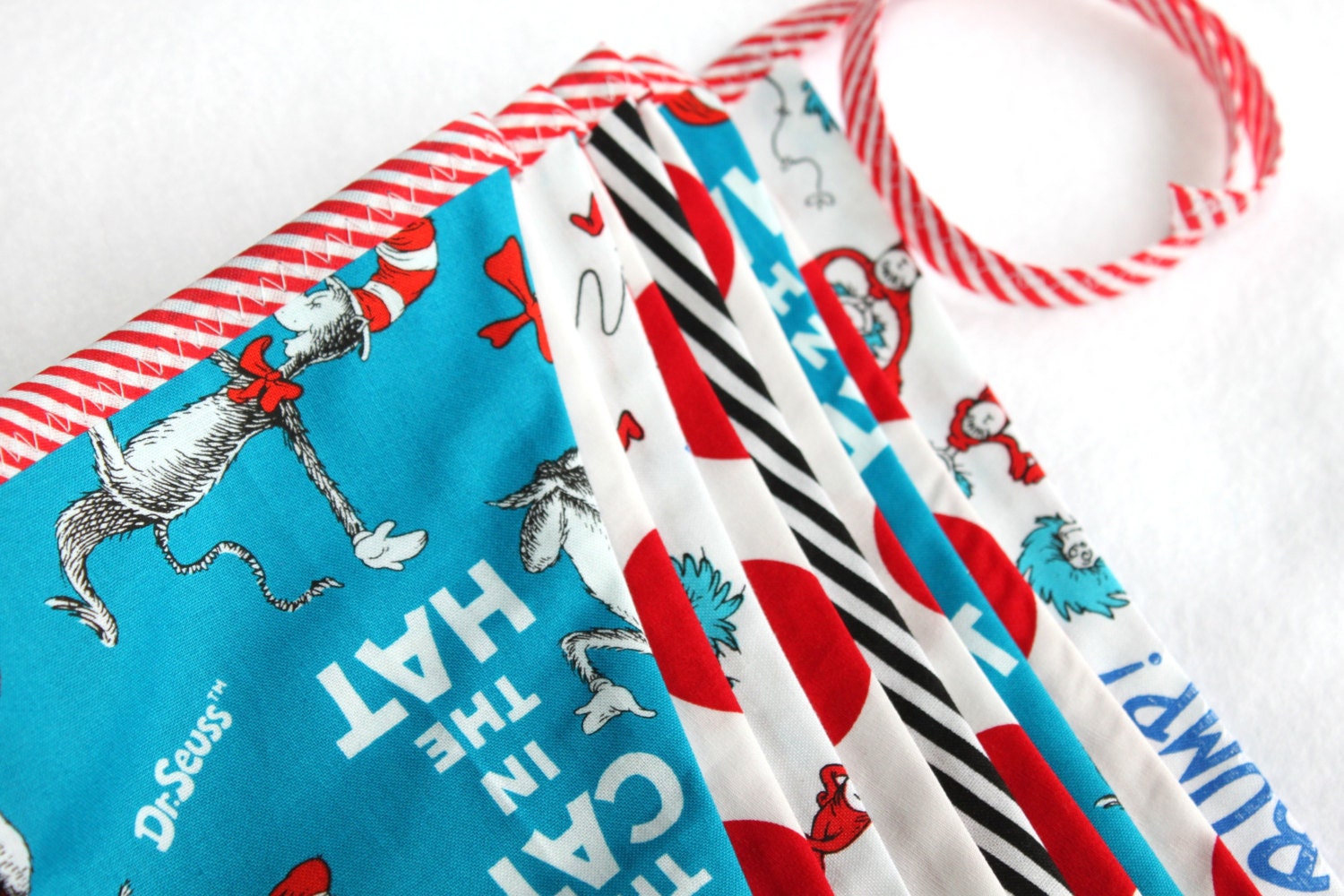 Cat in the Hat Fabric Bunting Banner Il_570xn