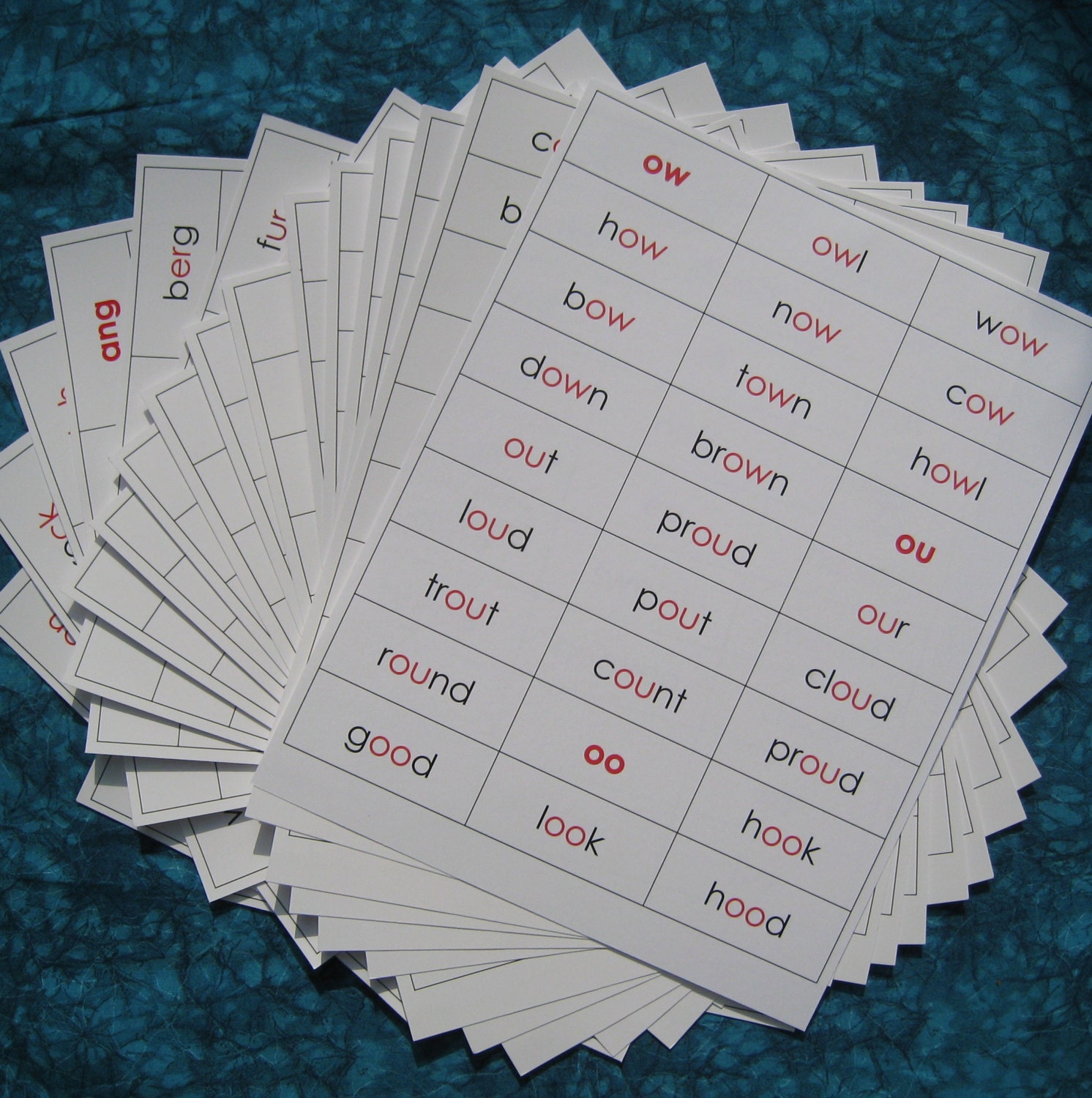 Phonogram Reading Booklets Montessori by montessorimaterial