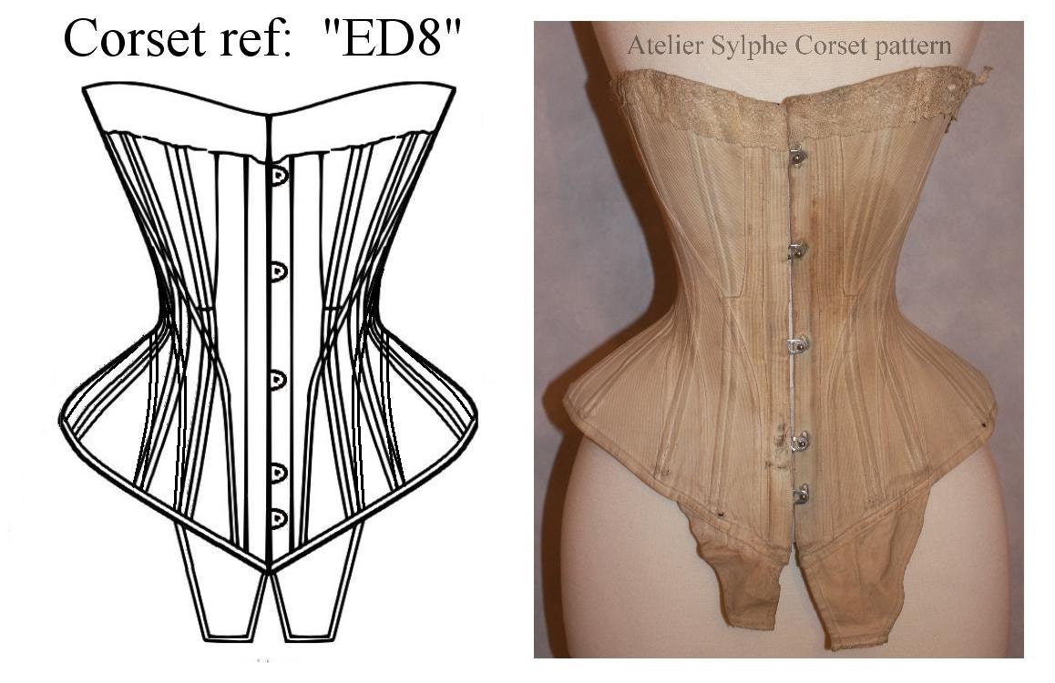 Patron De Corset Etsy