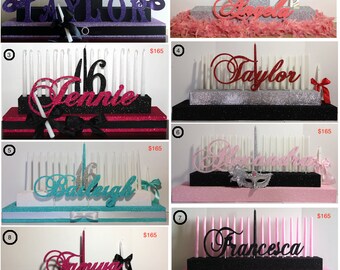 Popular items for sweet 16 candelabra on Etsy