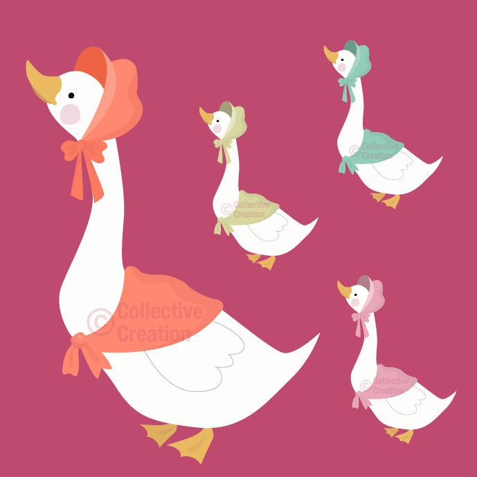 mother goose clipart images - photo #7