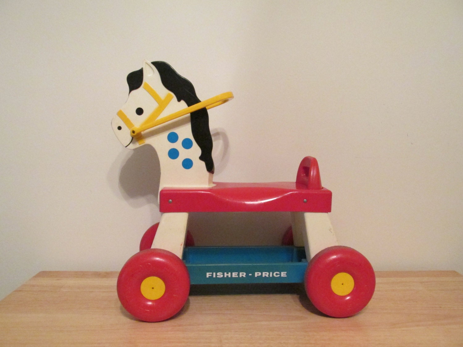 vintage fisher price rocking horse