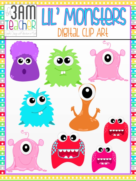 monster clipart etsy - photo #15