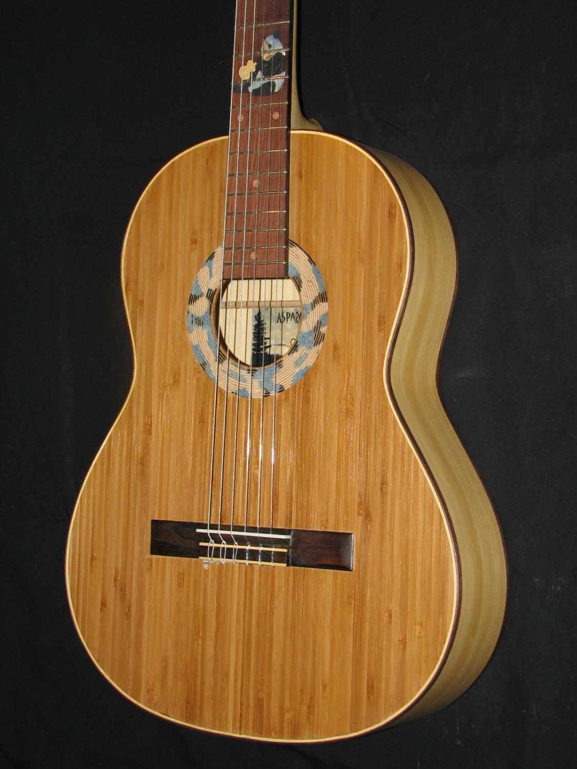 Items similar to Bamboo classical guitar on Etsy