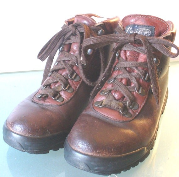 Vintage Made in Italy Vasque Hiking Boots Size by EurotrashItaly