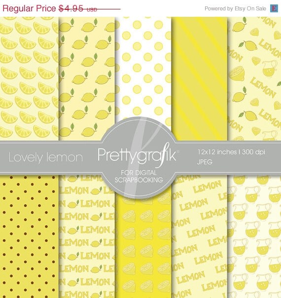 70% OFF SALE citrus, fruit digital paper, commercial use, scrapbook papers, background - PS505 Il_570xn