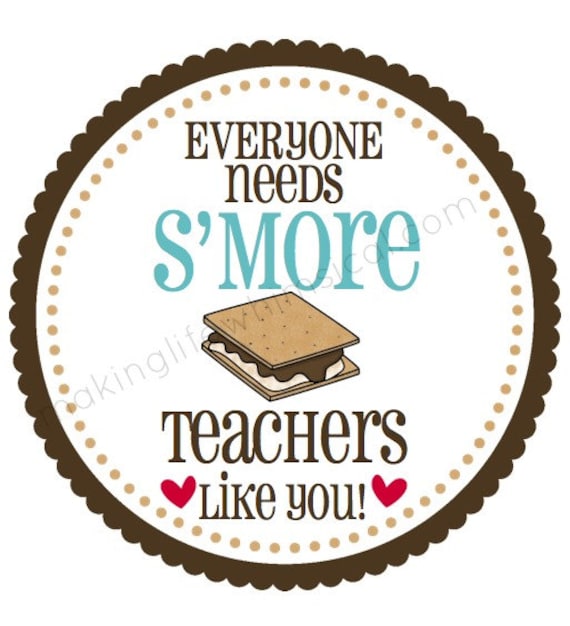 Smore Teachers Like You Printable Free