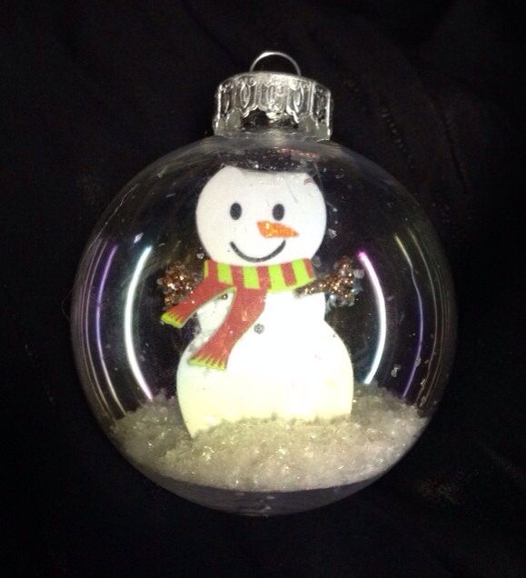 items similar to snowman snow globe ornament on etsy items similar to snowman snow globe ornament on etsy
