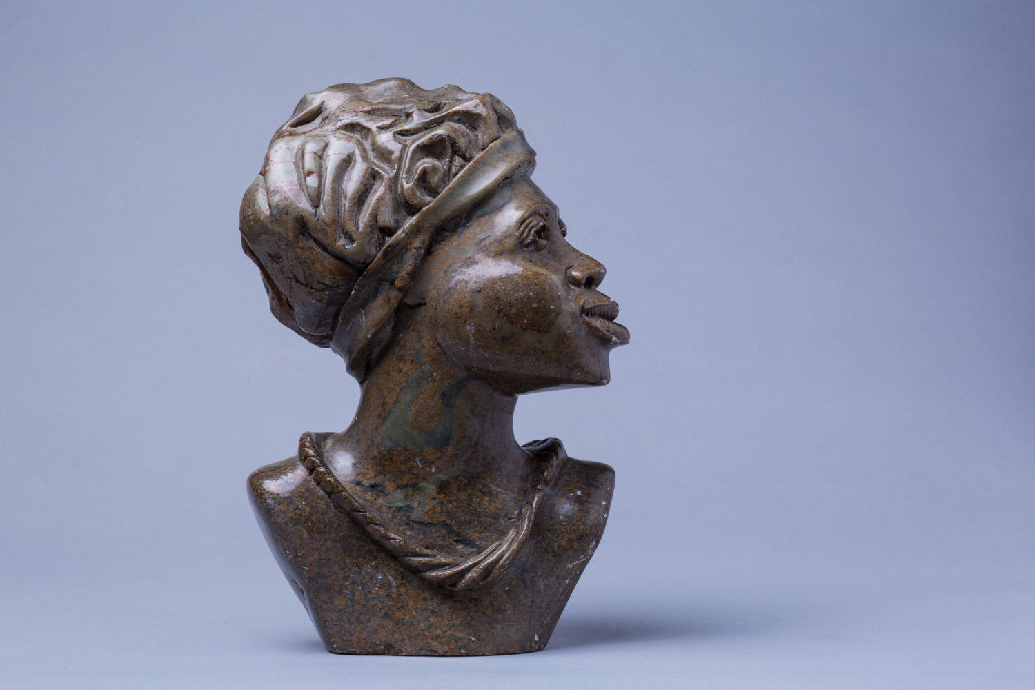 Vintage African Sculpture of Woman