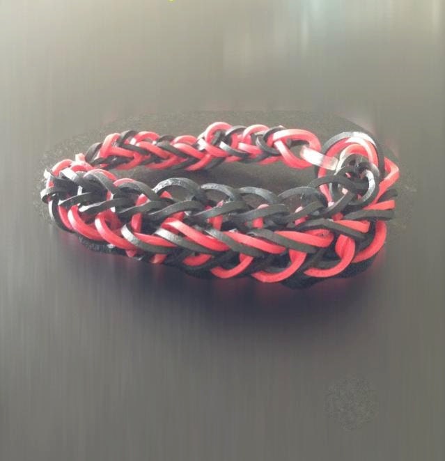 Items similar to Adidas Colored Rubber Band Bracelet on Etsy