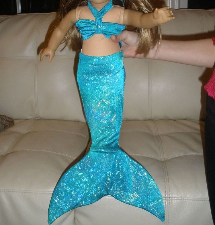 American Girl Doll Mermaid Tail Costume by CoolTailzAndMore