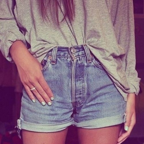 Made to Order- Custom Classic High Waisted Cut Off Shorts