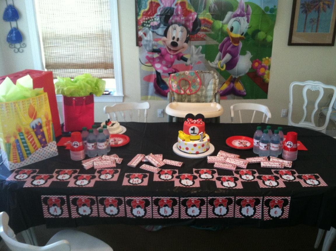 Minnie Mouse Birthday Garland: Downloadable & Printable Il_570xn
