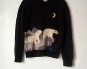 Retro Polar Bear Sweater, ORTOLANE, $32