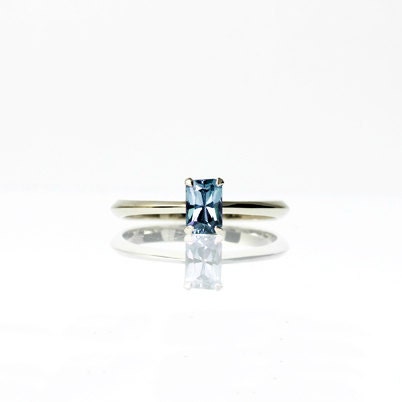 sapphire ring light emerald cut solitaire yellow engagement gold revisit later favorites unique