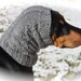 Hand knitted Snood for Dog - classic cable pattern - Medium dog - Greyhound snood