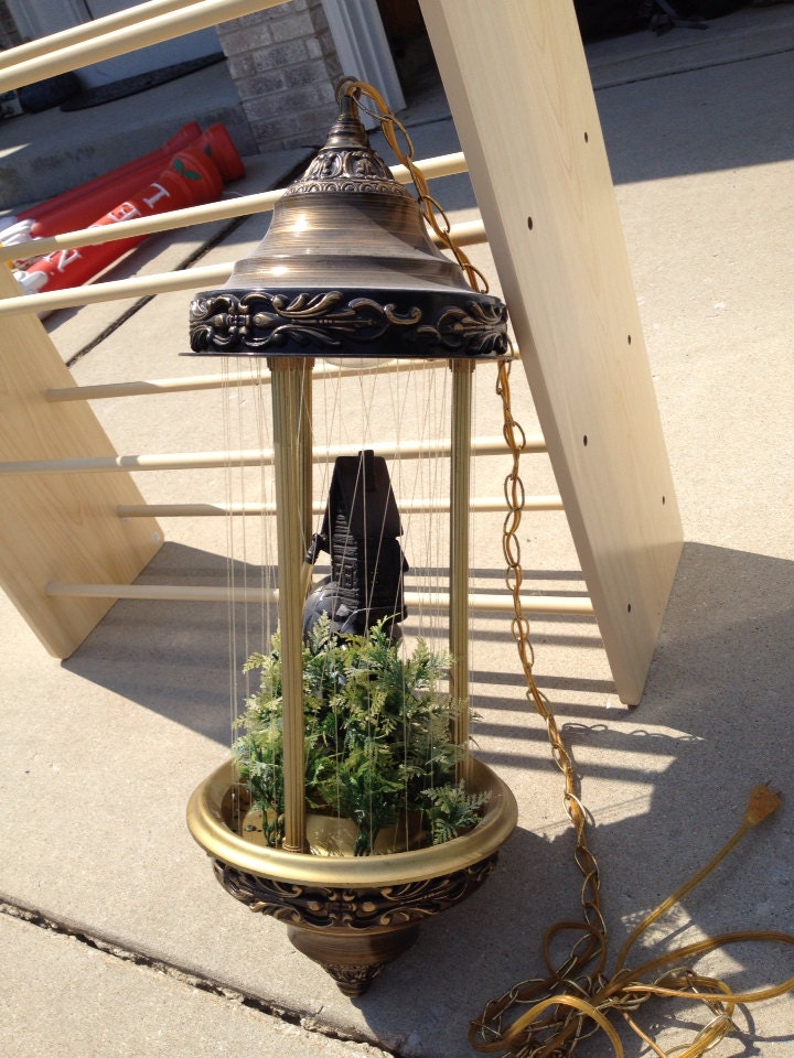 Vintage Swag Rain Oil Lamp Mill by uaoomermaid on Etsy