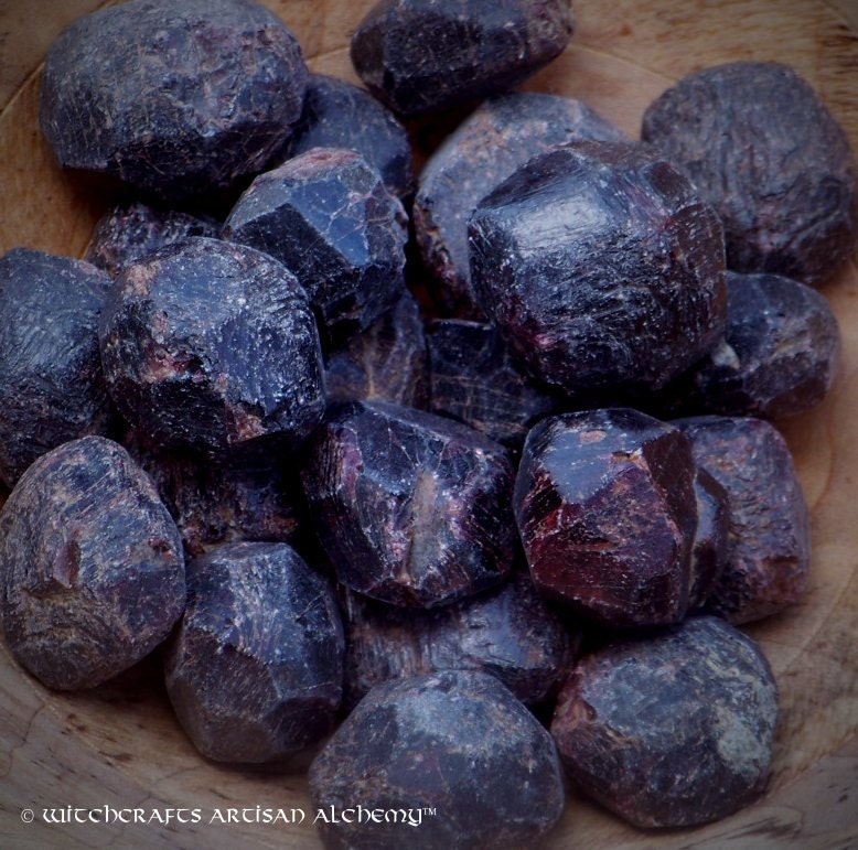 JUMBO PYROPE Huge Rare Fire Eye Raw by ArtisanWitchcrafts