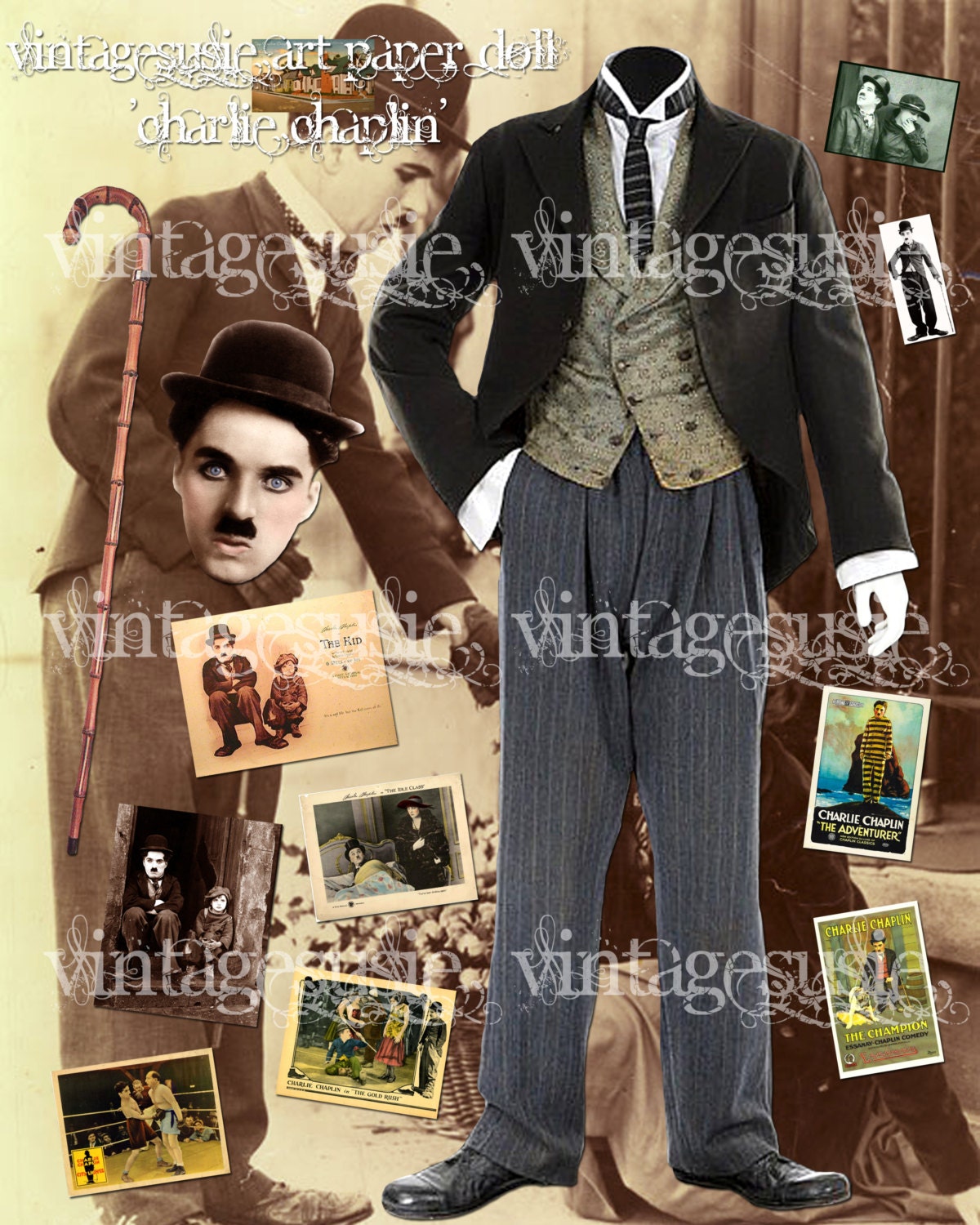 Charlie Chaplin Animated