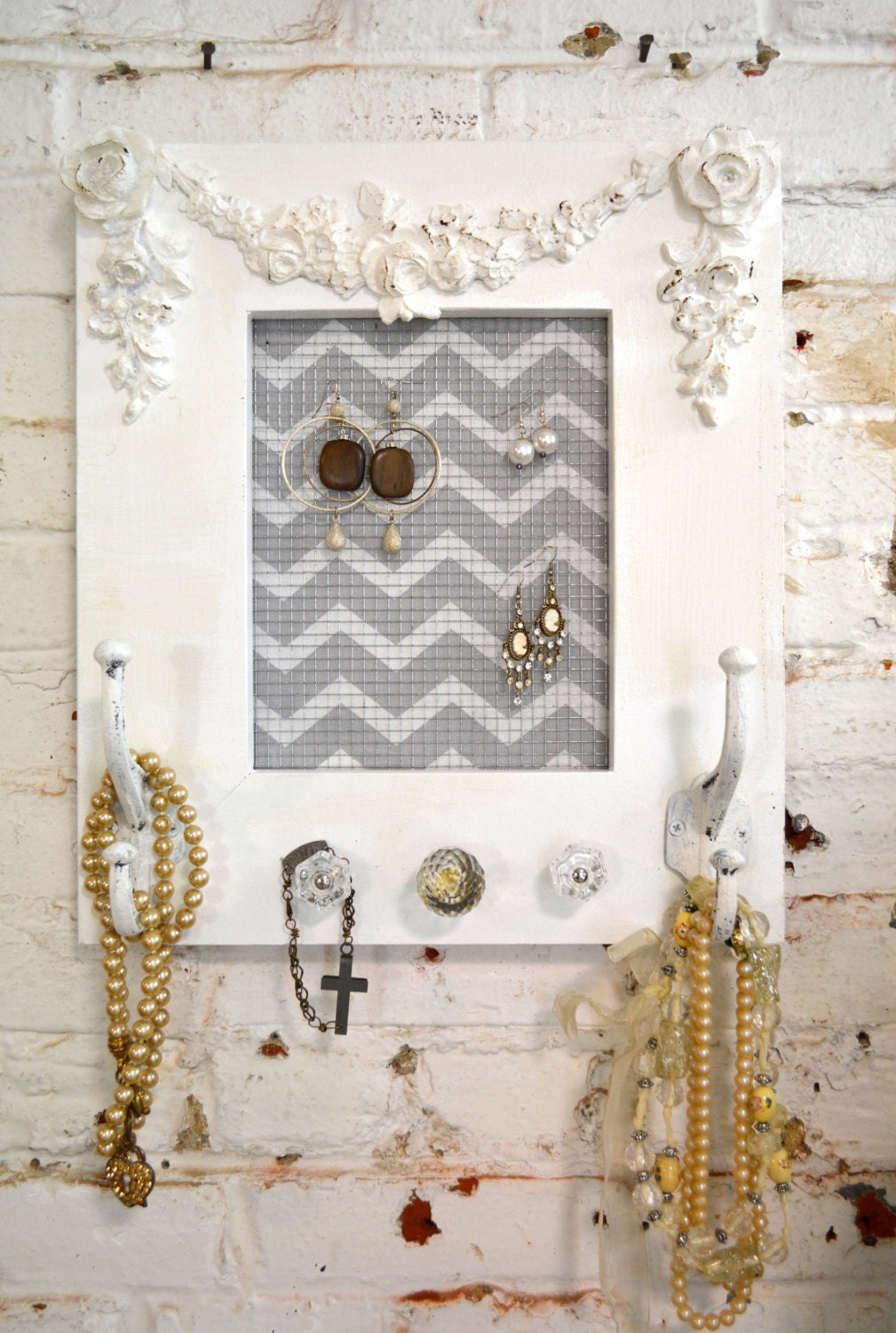 Painted Cottage Chic Shabby Farmhouse Jewelry by paintedcottages