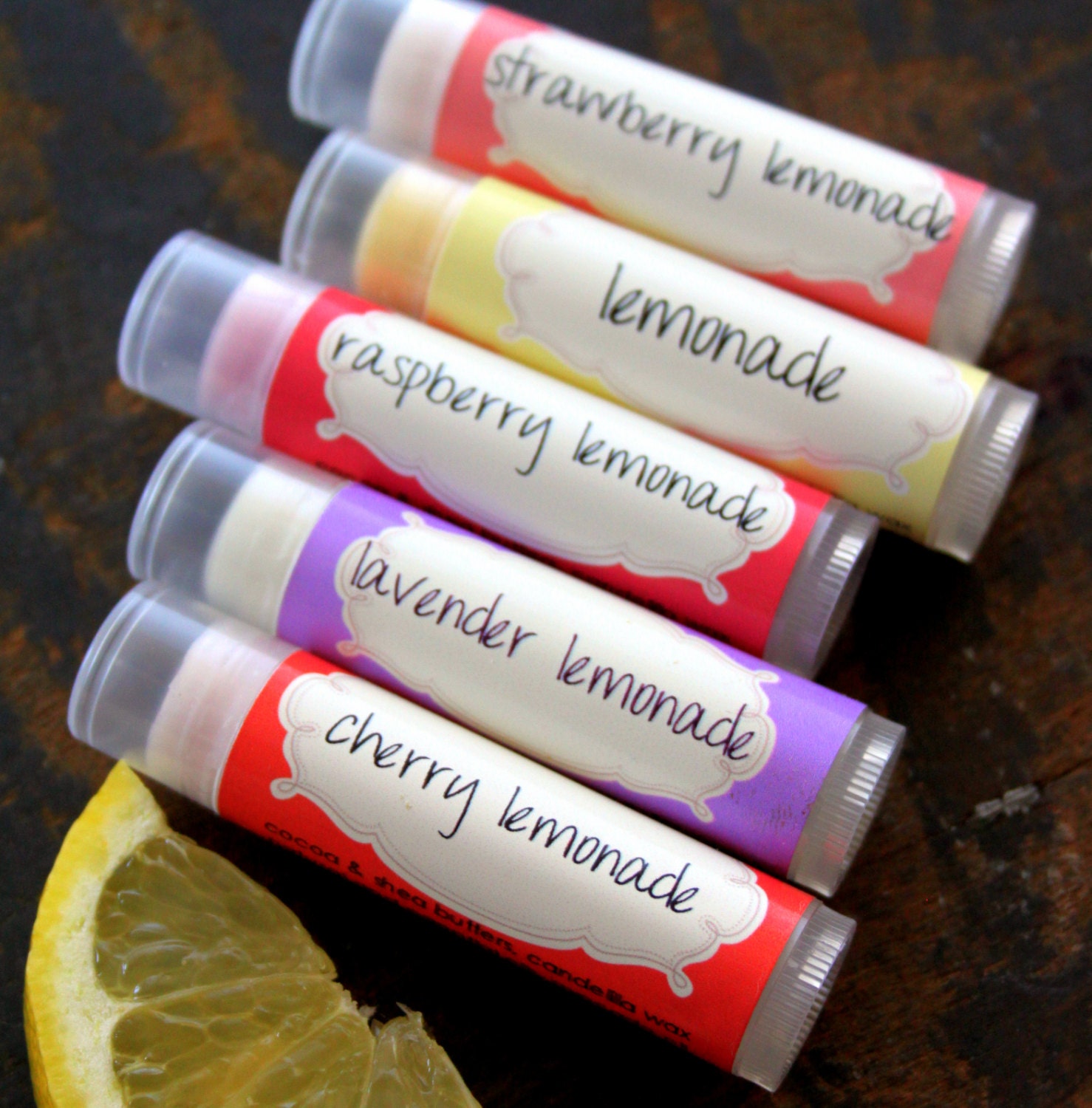 ON SALE Lemonade Lip Balm Set LIMITED Edition