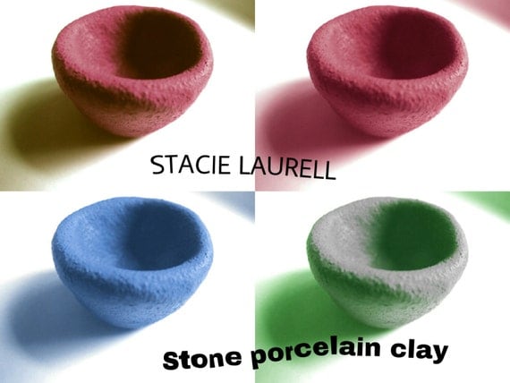 Items similar to Air dry clay/ Stone Porcelain clay/cold porcelain 2oz