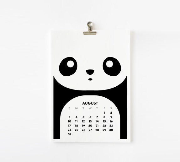 2014 Calendar Cute Animal A4