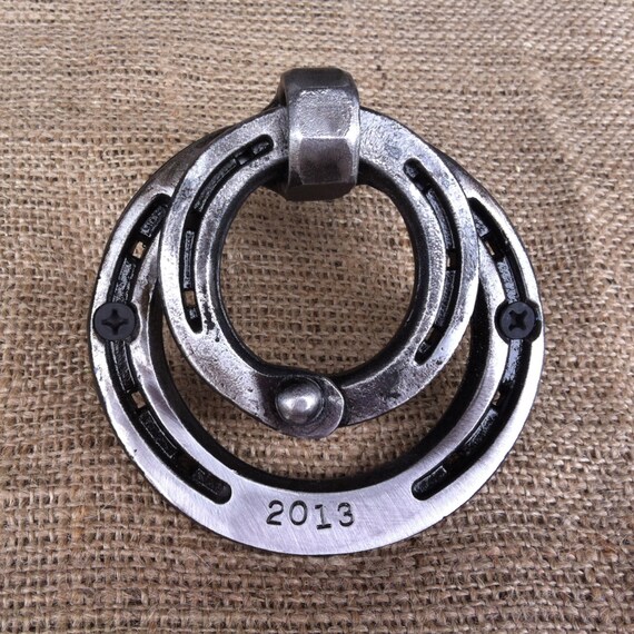 Items similar to Hitching ring, cross tie rings, for horse reins or