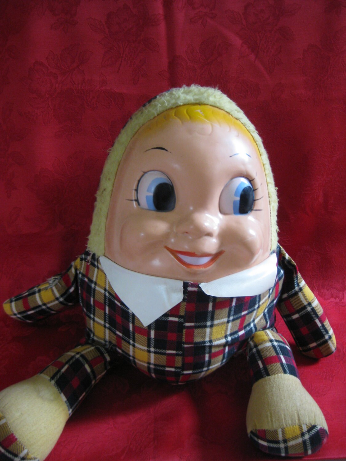 stuffed humpty dumpty doll