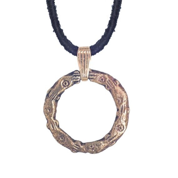 Ancient Viking Womens Brooch Necklace C.900A.D. by PicardiAntiques