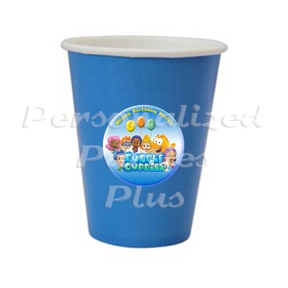 Bubble Guppies DIY Stickers for cups, treat bags. balloons and decor Il_570xn