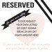 RESERVED for Natalie - Custom Design Printable Wedding Door Hanger for Out of Town Guests