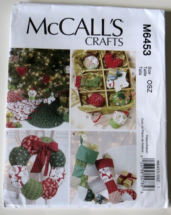 McCall's Crafts M6453 Sewing Pattern by sewandsewpatterns on Etsy