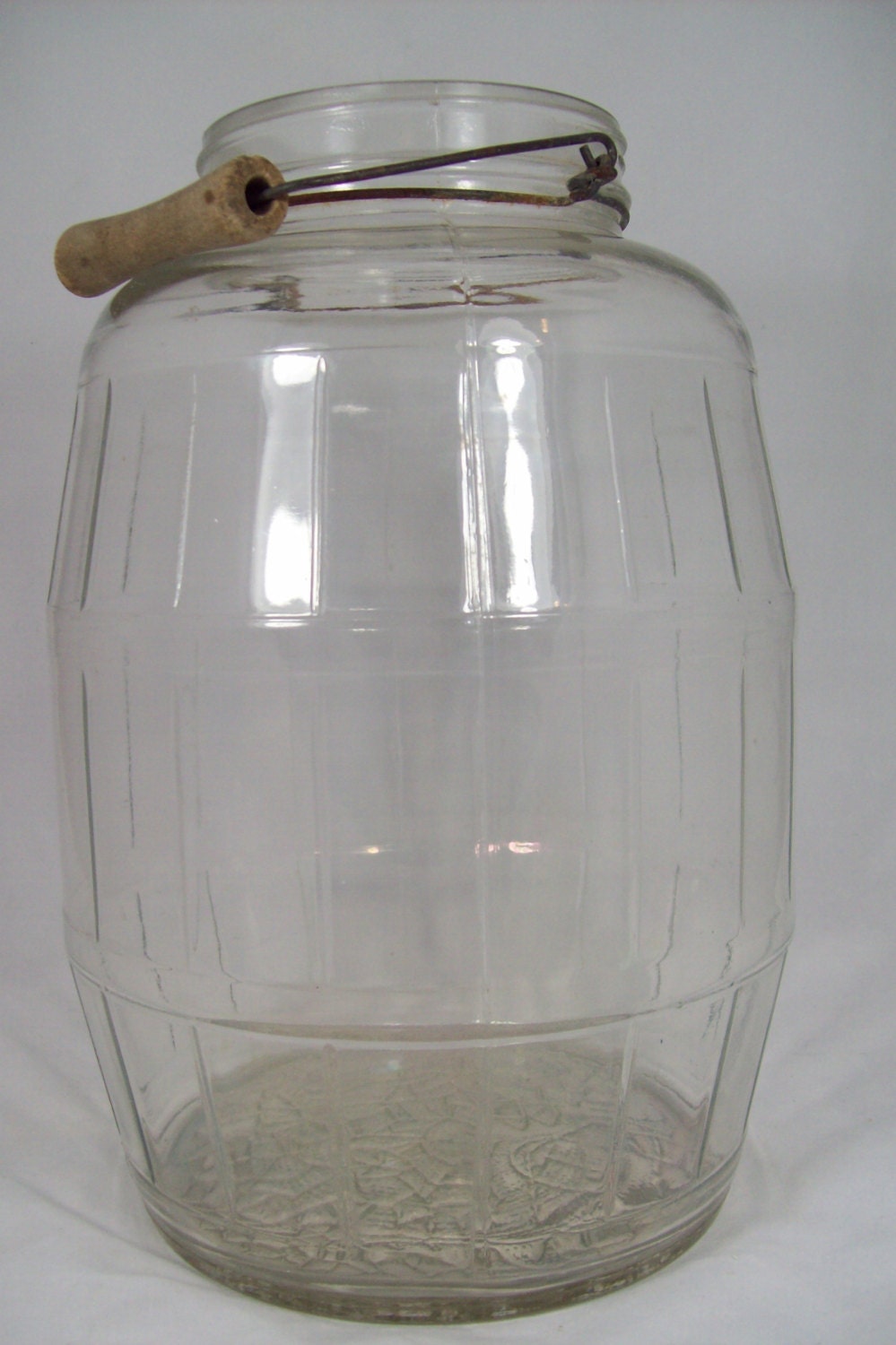 Owens Illinois Glass Company Large Glass Pickle by YouLoveItToo