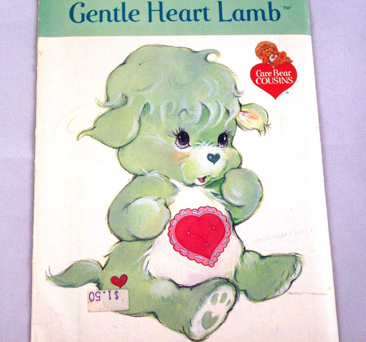 care bear cousins gentle heart lamb