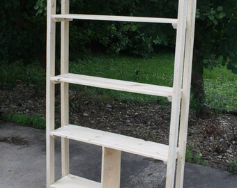 Items similar to Handmade Wood Bookshelf / Side on Etsy