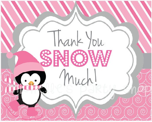 items-similar-to-thank-you-snow-much-flat-thank-you-cards-set-of-4-on-etsy