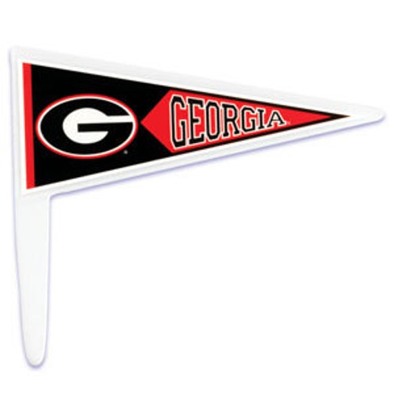 University of Georgia Pennant Cupcake Picks Il_570xn