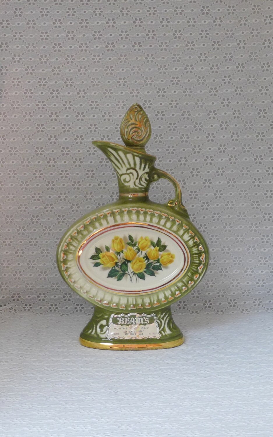 Jim Beam Decanter 1969 Kentucky Straight by