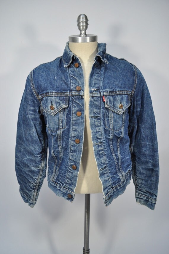 levis big e denim jacket