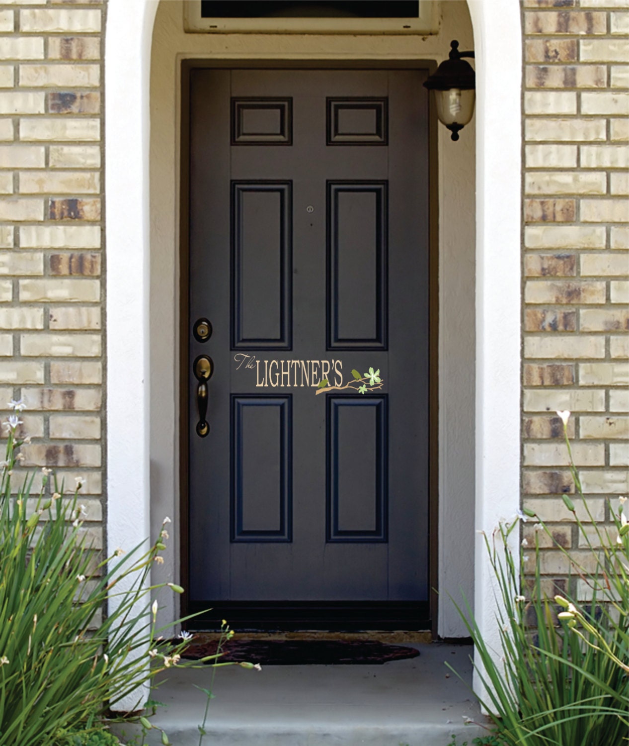 Wall Decor Front Door Decal Family Wall Decal by LucyLews