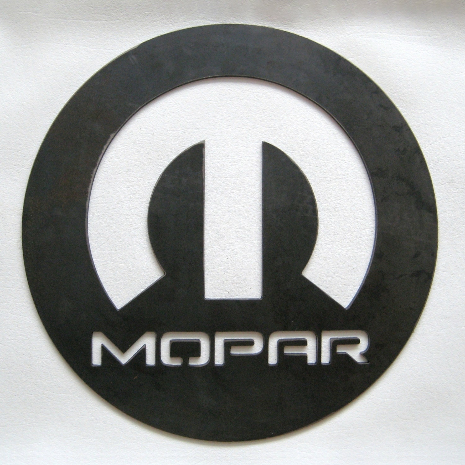 Items similar to MOPAR Automotive Logo Sign in Steel Handmade Custom