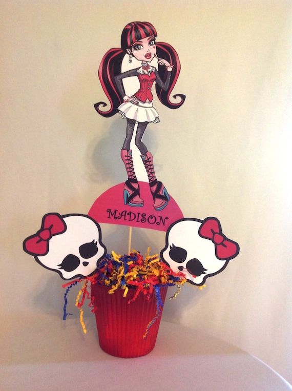 PRINTABLE- Monster High Party Centerpiece